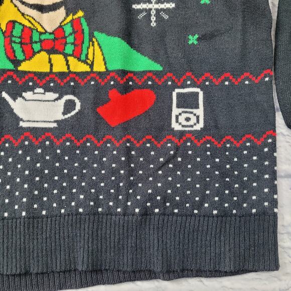 The Office Dwight Elf Fact Xmas is Here Ugly Christmas Sweater - Picture 6 of 7